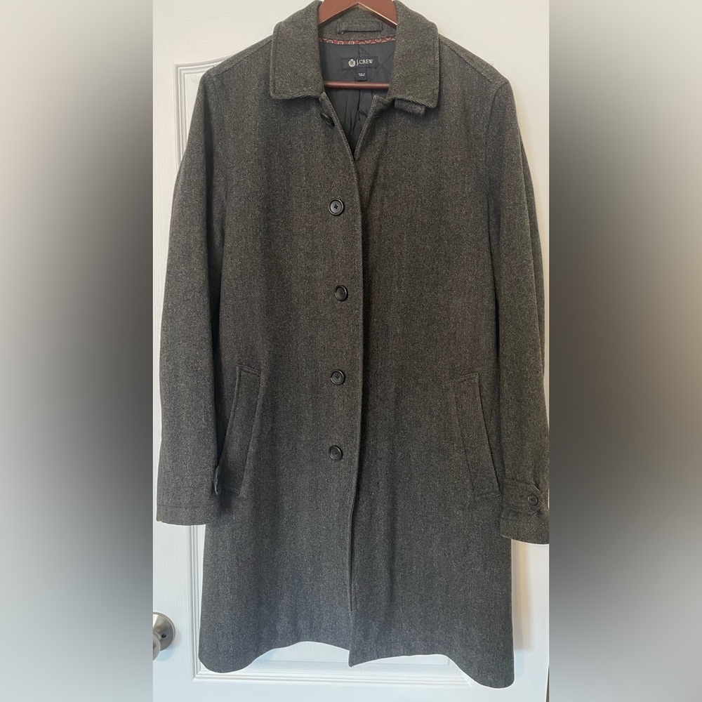 Sale: J Crew Westbourne Topcoat Tweed